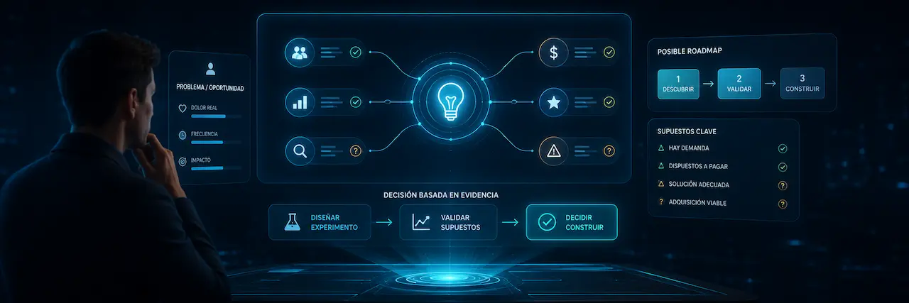 Tengo una idea digital y no sé si construir